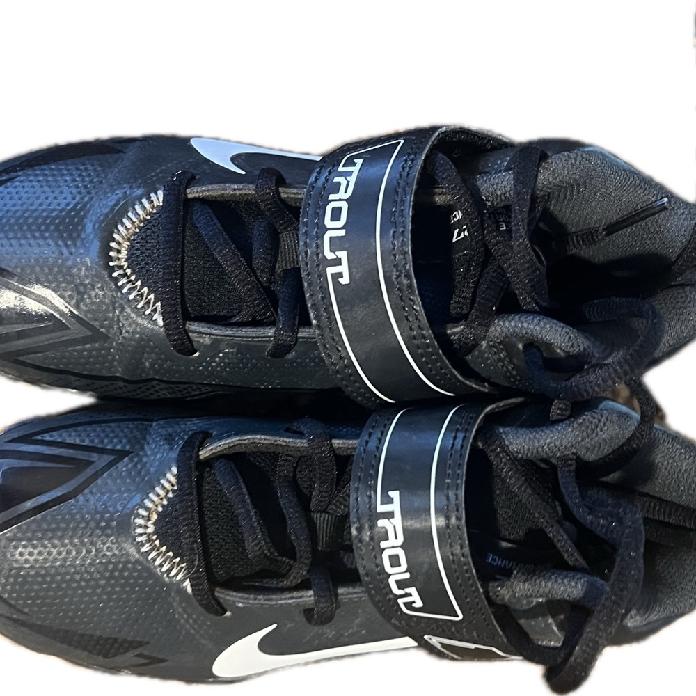 Nike cleats Black and White Athletic